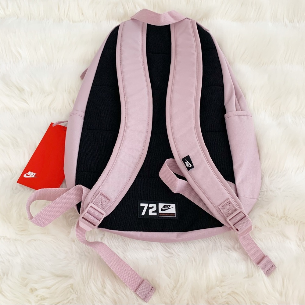 🌸 NIKE Backpack School Gym Bag NWT Baby Pink - Picture 3 of 11